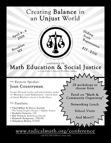 Creating Balance in an Unjust World Conference